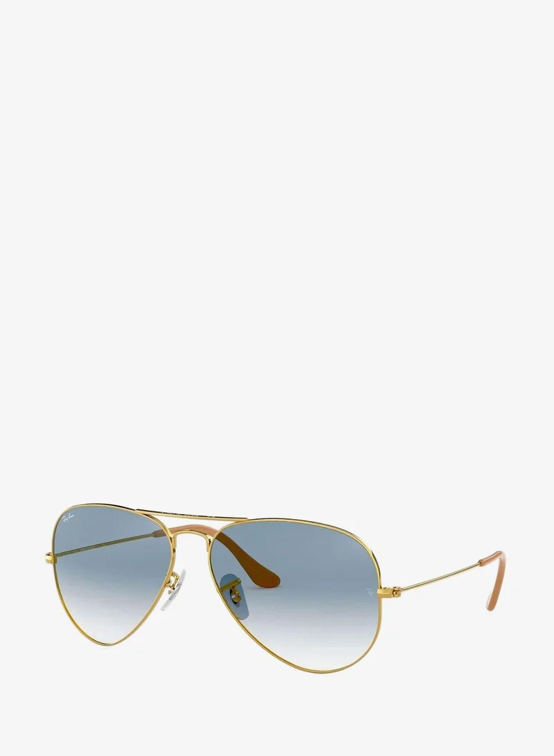 Ray-Ban 0Rb3025 Aviator Large Metal Sunglasses