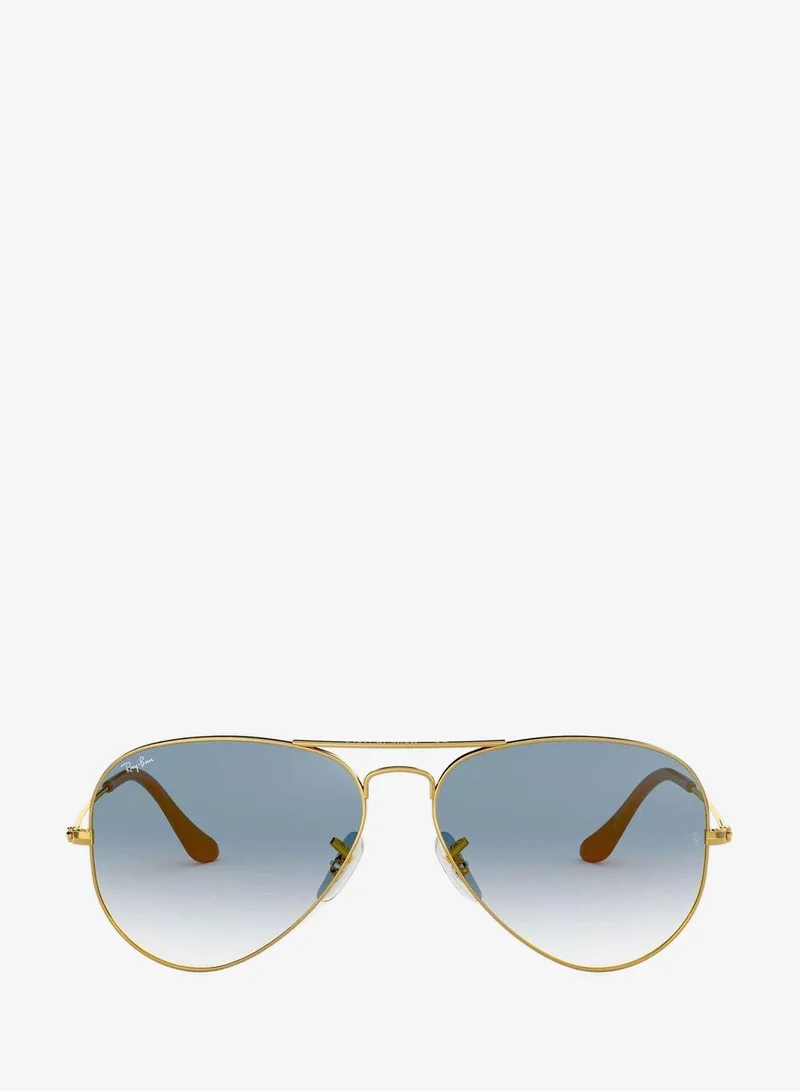 Ray-Ban 0Rb3025 Aviator Large Metal Sunglasses