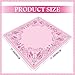 Sonwyoung 315 in Paisley Mahjong Mat with Black Carrying Bag Multi Purpose Game Mat AntiSlip Noisereducing Rubber Table Cover for Mahjong Card Board Tile Games Pink - Image 4
