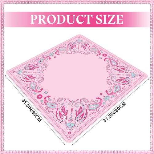 Sonwyoung 315 in Paisley Mahjong Mat with Black Carrying Bag Multi Purpose Game Mat AntiSlip Noisereducing Rubber Table Cover for Mahjong Card Board Tile Games Pink - Image 5