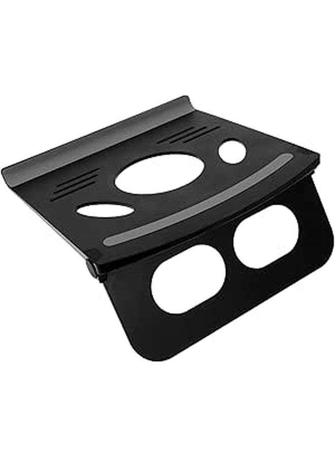 VANZACK Adjustable Laptop Cooling Stand Foldable Gray Holder for Office Travel - Image 1