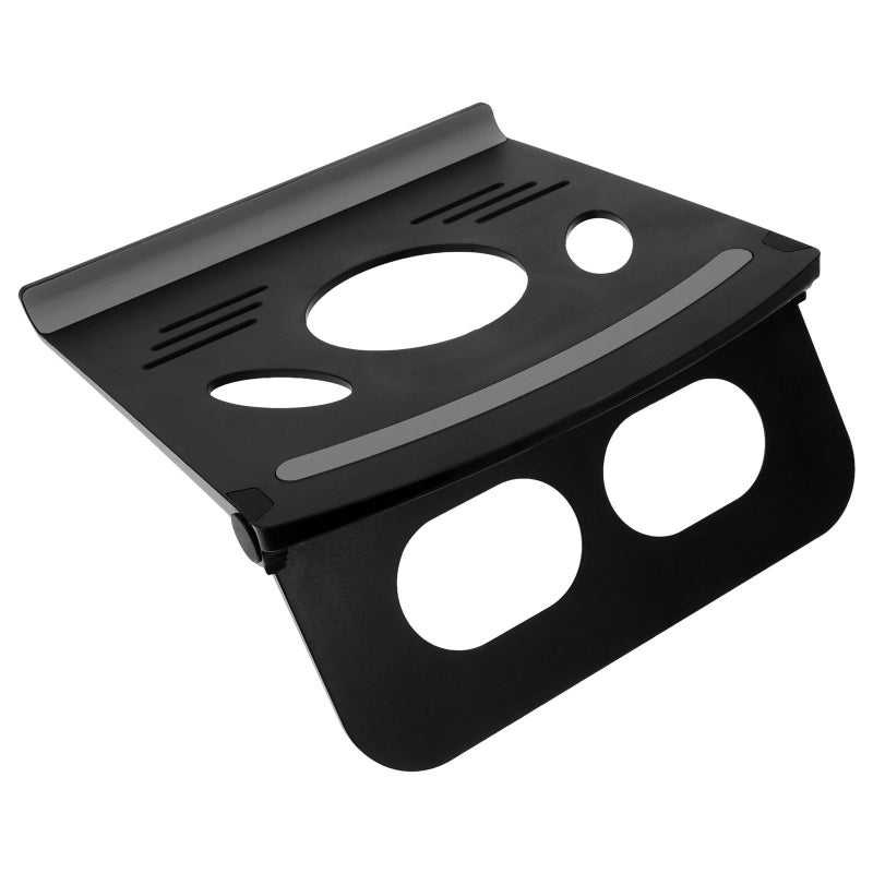 VANZACK Adjustable Laptop Cooling Stand Foldable Gray Holder for Office Travel - Image 2