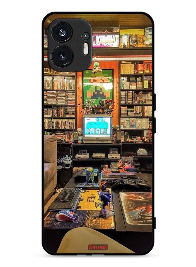 Tolwak Nothing Phone (2) 5G Protective Case Cover Gamer Zone - Image 1