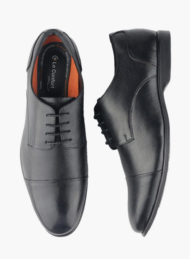 Le Confort Men Lace-Up Derby Shoes - Image 1