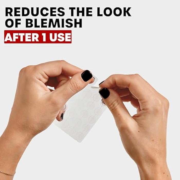 THAYERS Invisible S.O.S Hydrocolloid Acne Pimple Patch, Ultra-Thin Design Instantly Reduces Look of Blemishes, Set of 22 Pimple Patches - Image 2