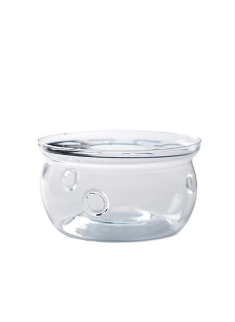 Bluejw Glass Round Candles Holder Tea Warmer - Image 1