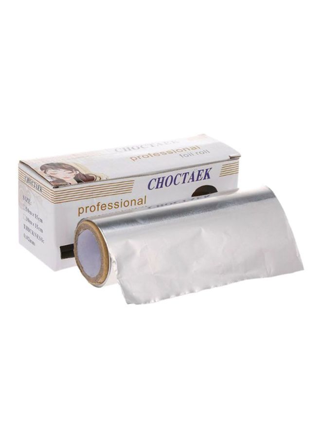 NIBEMINENT Professional Foil Roll Silver 1250 x 15cm - Image 2