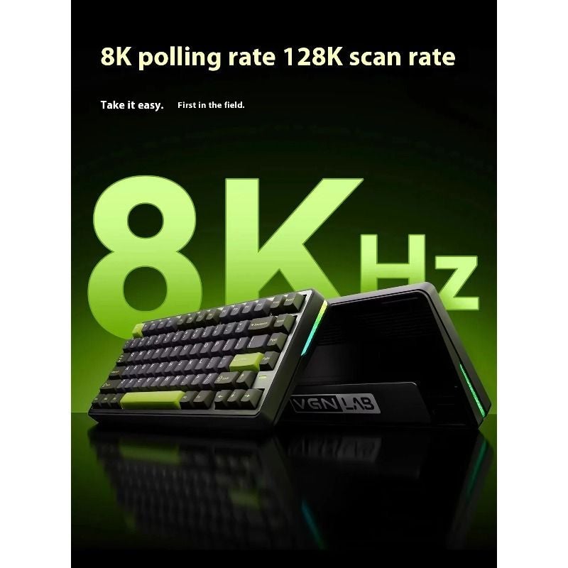 VGN Neon75 Mechanical Gaming Keyboard, Magnetic Switch, Hot-Swappable Rgb, Pearl - Image 5