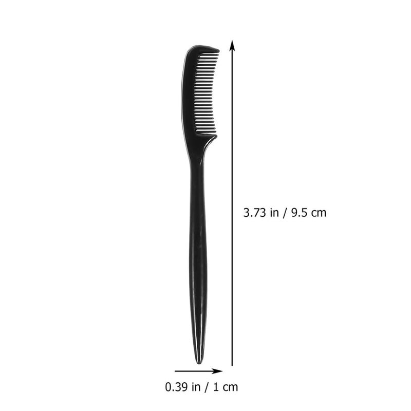 Black Eyebrow Brush Comb 50 Pieces Disposable Grooming Tool For Precise Makeup - Image 3