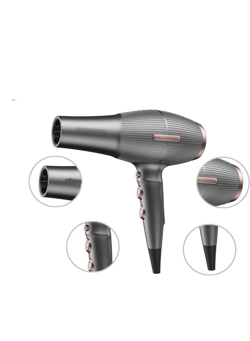 Cyber Professional Hair Dryer 6000W 3 Temperature Settings 2 Speed Settings  for Home and Salon Use - Image 3