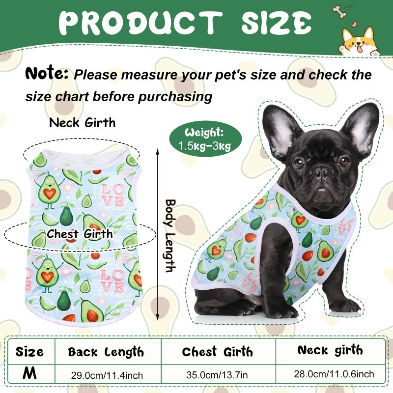 Saintrygo 10 Pcs Lovely Puppy Shirts Print Dog Clothes Breathable Summer Pet Cartoon Dog Shirt Clothes Sweatshirt for Puppy Cartoon Shirt Sweatshirt to Cat(Medium) - Image 2