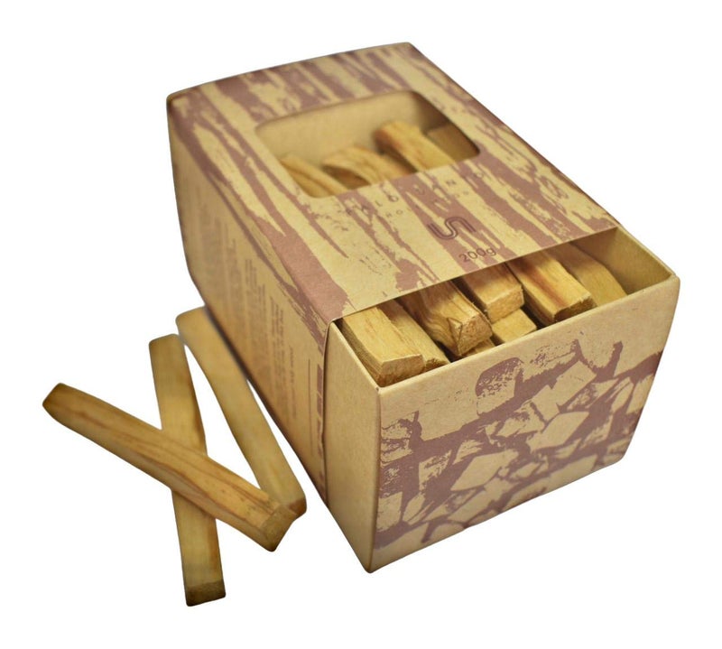 UNIZOCO Palo Santo Sticks Bulk | 200 Grams (Approximately 26-36 Sticks) | Holy Wood, for Healing, Meditating, and Whole-Body Stress Relief & Support | Wild Harvested, 100% Natural from Ecuador - Image 2