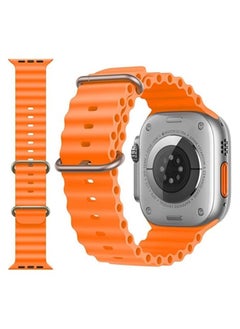 Sport New Silicone Band Compatible with Apple Watch Ultra Ocean 42/44/45/49mm Strap for iWatch Series Ultra 8 7 6 5 SE