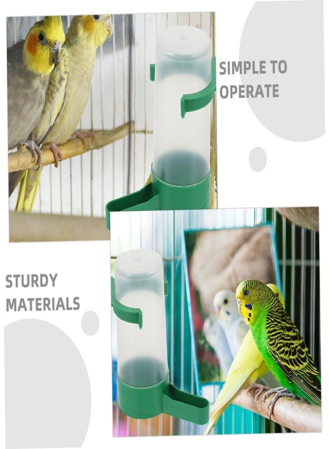 VICASKY Parrot Water Bowl 20pcs Bird Drinking Bottle Automatic Water Feeder -Spill Design Sturdy Materials - Image 3