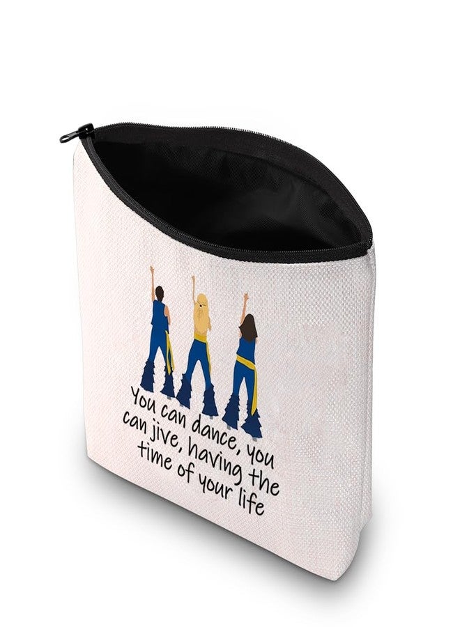 PXTIDY The Musical Inspired Gift You Can Dance You Can Jive Dance Queen Quote Cosmetic Bag Mia Musical Lover Gift - Image 4