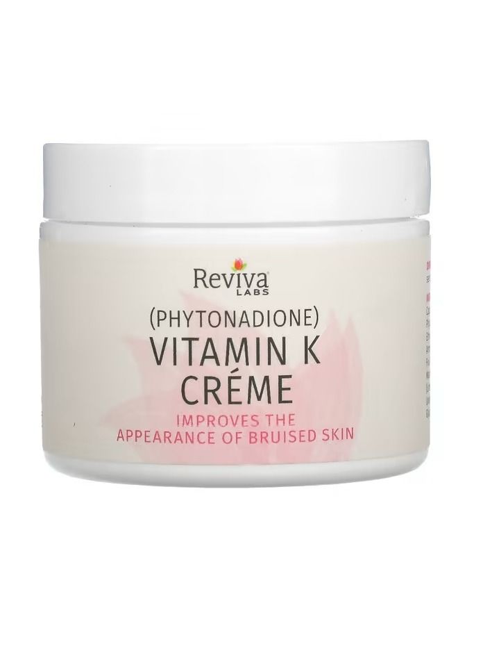 Reviva Labs Vitamin K Creme 2.0 oz 55 g