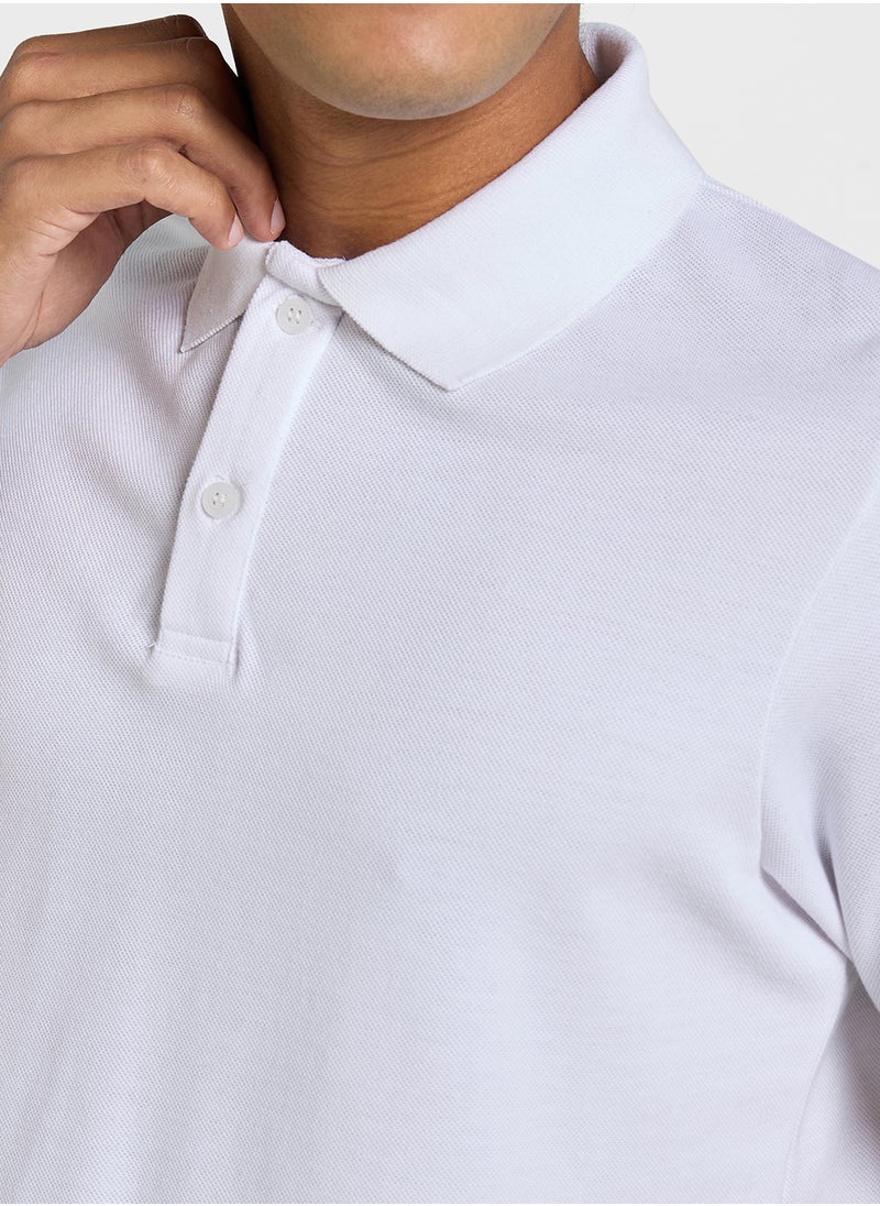 Seventy Five - Basic Polo Shirt - Image 1