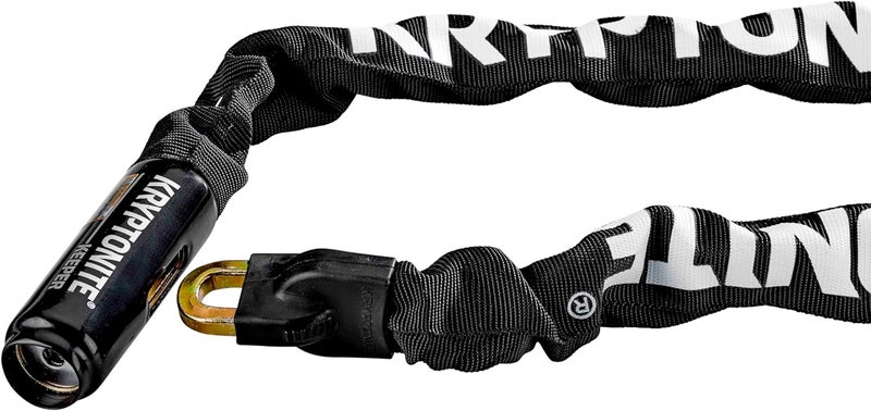 Kryptonite Keeper 785 Integrated Bicycle Lock Chain - 33.5 Inch, Black - Image 2