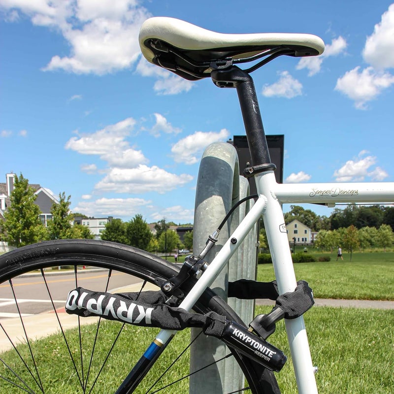 Kryptonite Keeper 785 Integrated Bicycle Lock Chain - 33.5 Inch, Black - Image 5