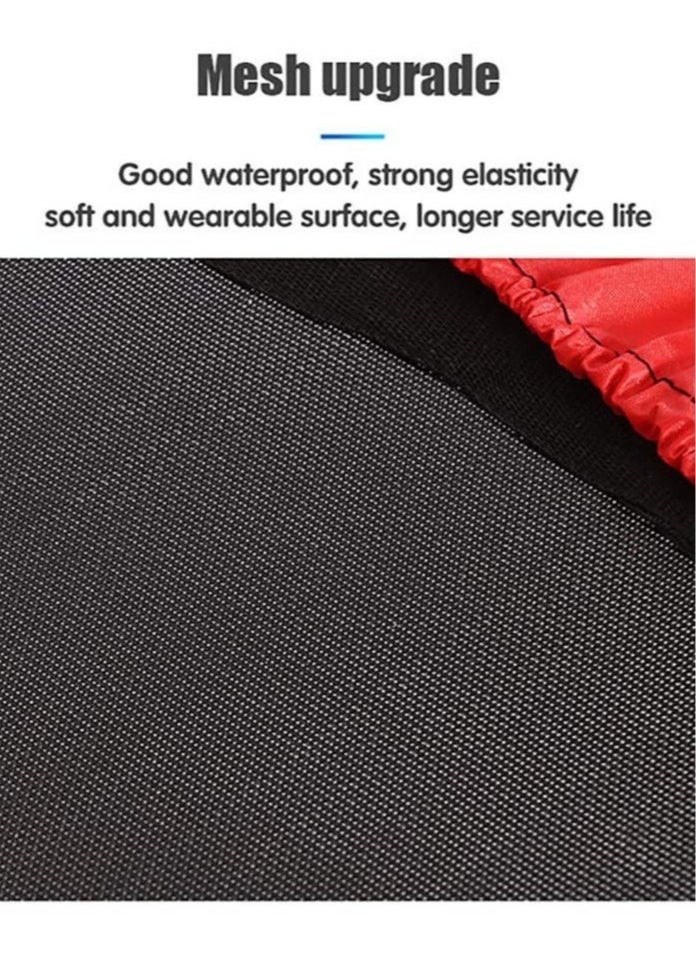 Eworld Indoor Mini Trampoline with Durable Jumping Mat Safety Enclosure Net and Foam Rod  - Image 4