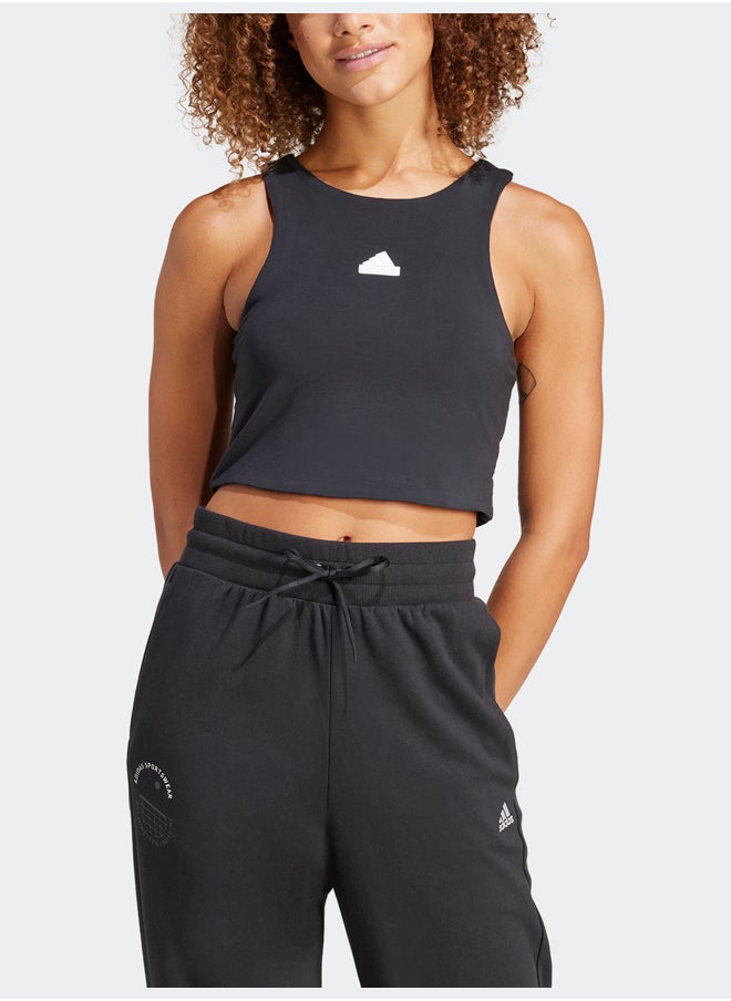 Adidas - City Escape Crop Tank Top - Image 1