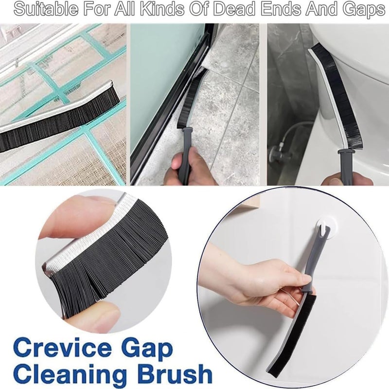 not available Gap Cleaning Brush, Bathroom Gap Cleaning Brush, Clean Dead Corners of Kitchen Tiles, Multifunctional Window Slots, Multi-Purpose Door Window Track Deep Cleaning Brush (3pcs Gap Brush) - Image 3