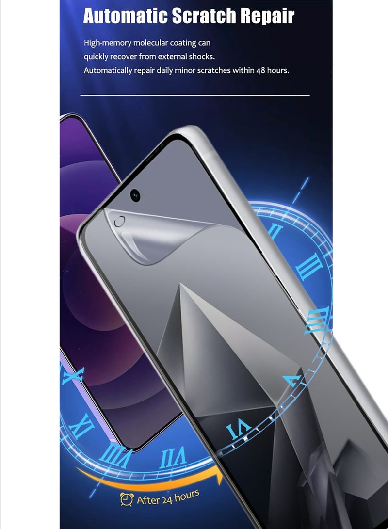 Wtech Infinix Note 50x 5G 2025 Premium Hydrogel Film Thin and Flexible Screen Protector (MSHFMN) - Clear - Image 3