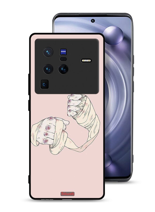 Tolwak Vivo X80 Pro Protective Case Cover Fighter Art - Image 1