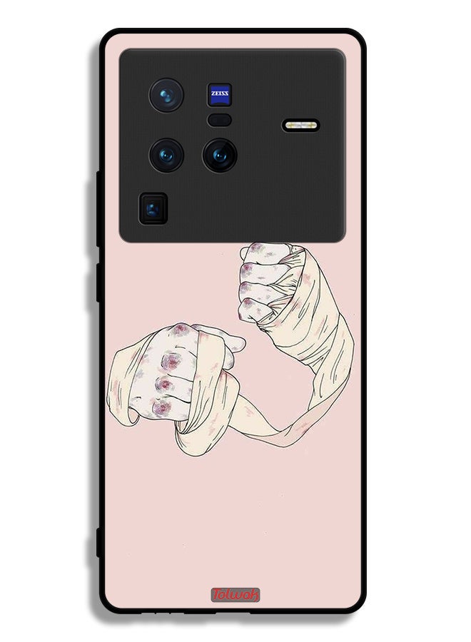 Tolwak Vivo X80 Pro Protective Case Cover Fighter Art - Image 2