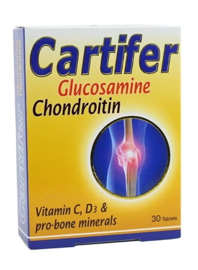 Cartifer Glucosamine Chondroitin Joint Support Tablets, 30 Tablets