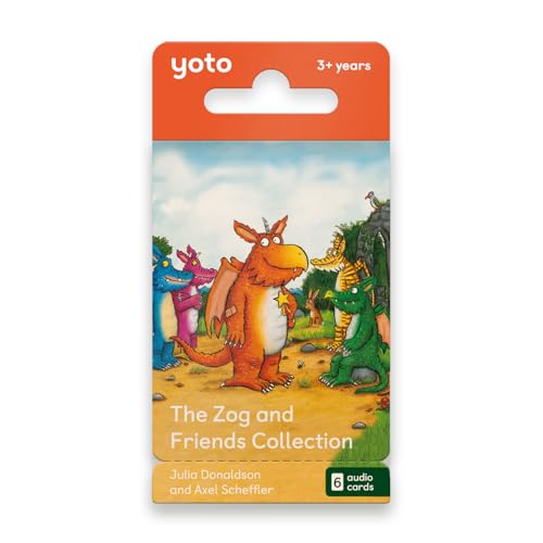 YOTO Zog  Friends Collection by Julia Donaldson  6 Kids Audio Cards for Use with Player  Mini Allin1 Audio Device ScreenFree Listening with Fun Playtime Bedtime  Travel Stories Ages 3 - Image 1