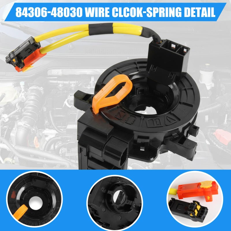 ZynoDrive Replacement Wire for Toyota Tacoma Camry Corolla RAV4 Tundra Prius Sienna 4Runner Highlander Avalon Yaris Sequoia Matrix Prado, Fits Part# 84306-48030 84306-06140 84306-0E010 - Image 4
