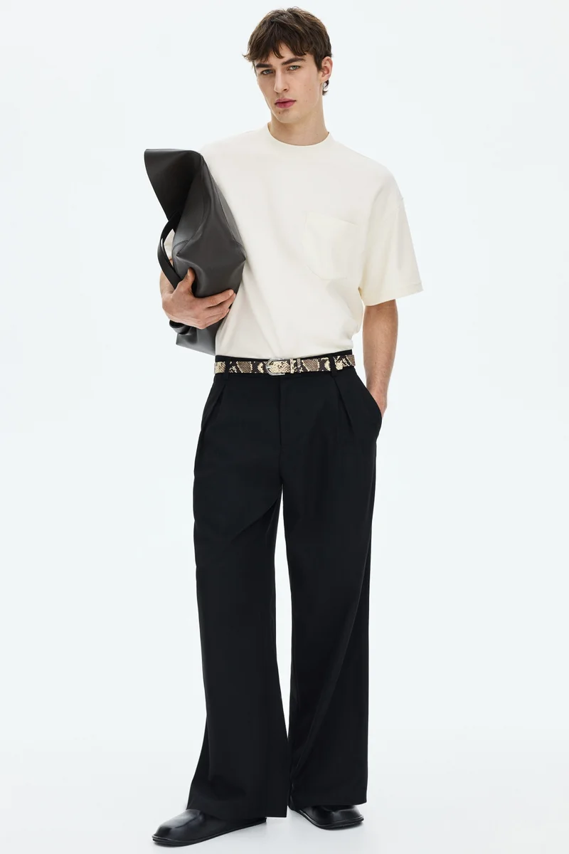 H&M  Oversized Fit T-shirt for Men | Best Price UAE