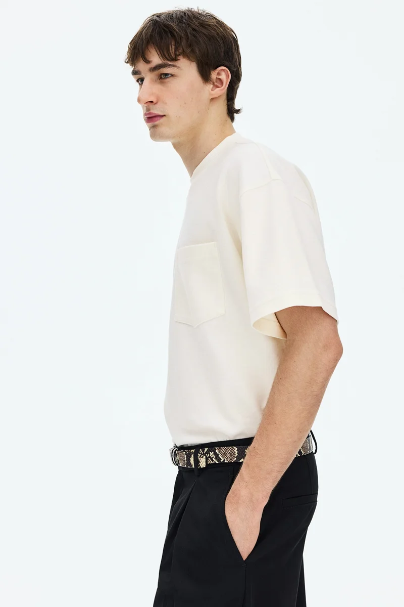 H&M  Oversized Fit T-shirt for Men | Best Price UAE