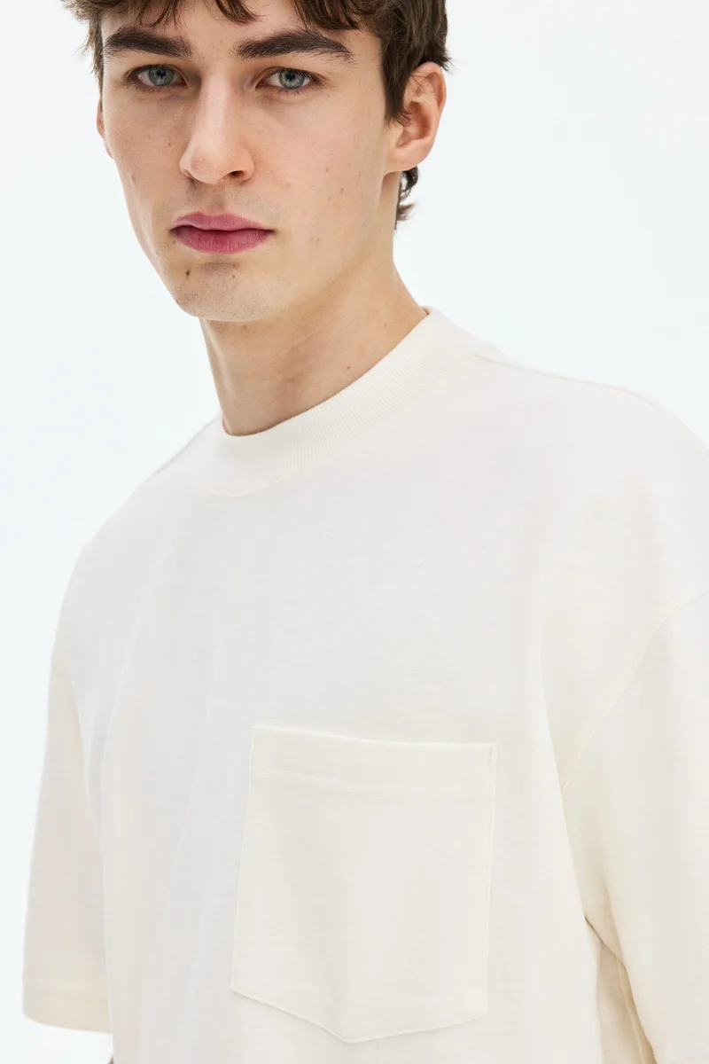 H&M  Oversized Fit T-shirt for Men | Best Price UAE