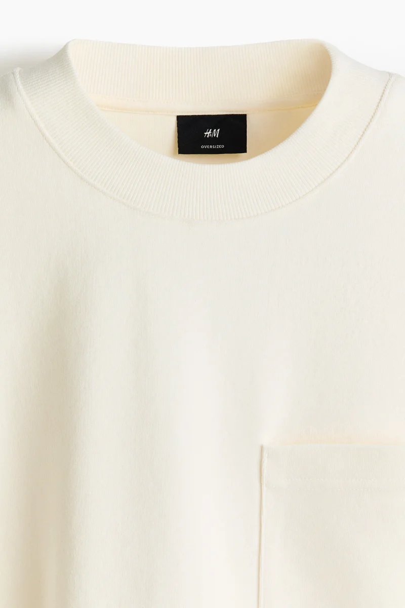 H&M  Oversized Fit T-shirt for Men | Best Price UAE