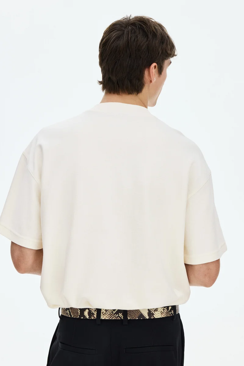 H&M  Oversized Fit T-shirt for Men | Best Price UAE