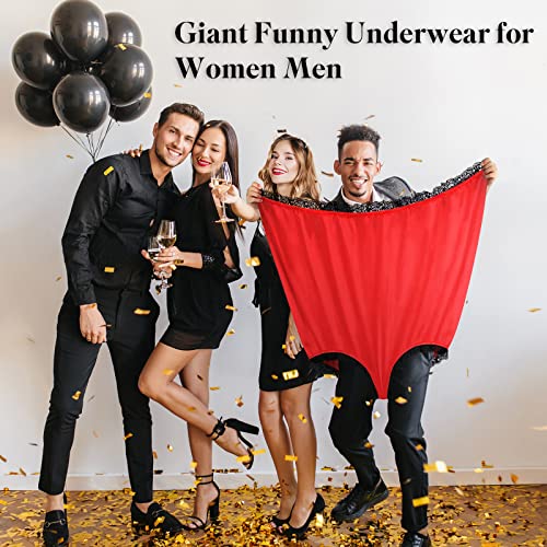 FreeNFond Granny Panties Funny Gag Gifts for Adult Women Men Wedding Party Bride Big Mama Undies Prank Giant Mormon Underwear - Image 5