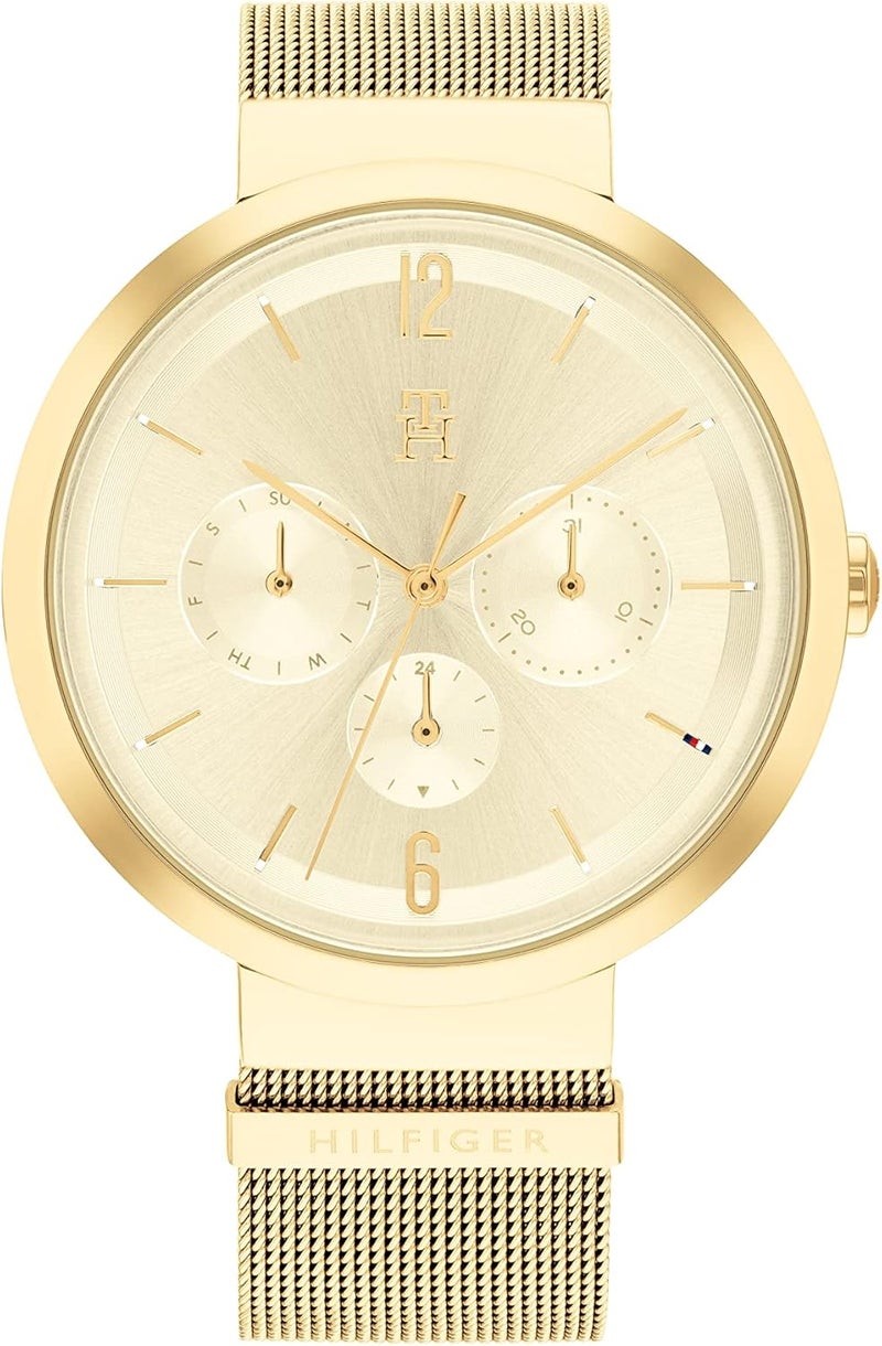Tommy Hilfiger Lidia Women's Gold Plated Watch - Image 1