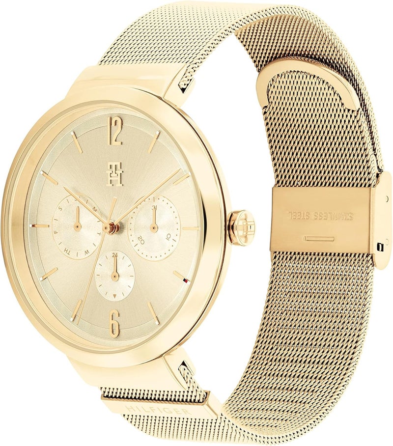 Tommy Hilfiger Lidia Women's Gold Plated Watch - Image 2