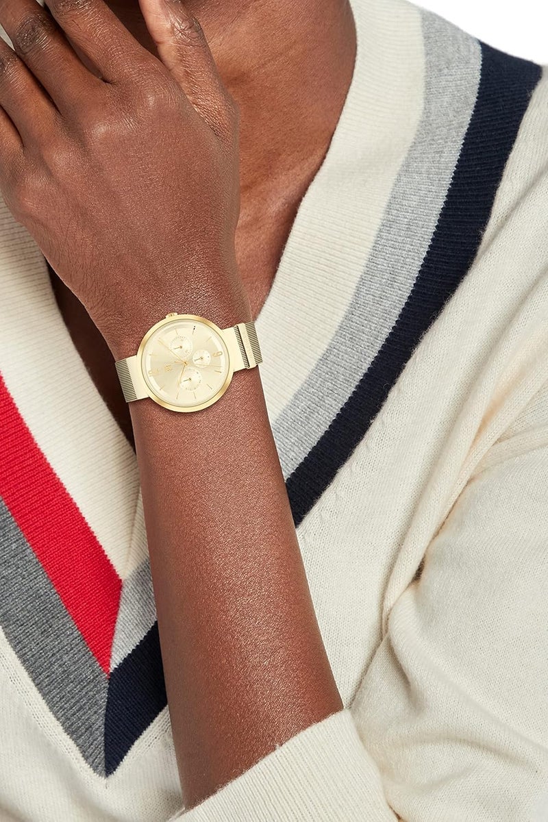 Tommy Hilfiger Lidia Women's Gold Plated Watch - Image 4