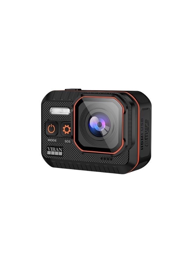 VIRAN 4K Ultra HD Portable Action Camera, Naked Body Waterproof Without Case, 1080P 60FPS Sports Cam with 170° Wide Angle Lens for Outdoor Biking, Travel, Hiking, Swimming, Skiing and Adventure Activities - Image 2