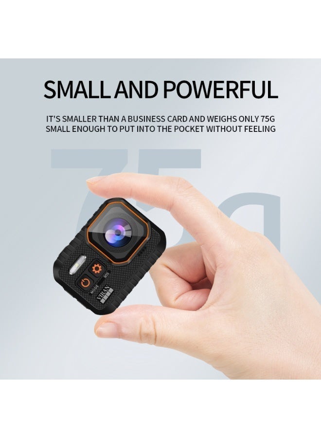 VIRAN 4K Ultra HD Portable Action Camera, Naked Body Waterproof Without Case, 1080P 60FPS Sports Cam with 170° Wide Angle Lens for Outdoor Biking, Travel, Hiking, Swimming, Skiing and Adventure Activities - Image 4