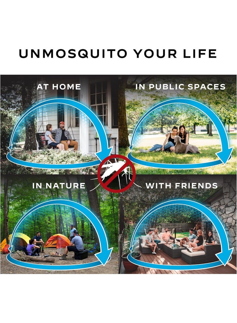 Thermacell Mosquito Repeller Patio Shield; Includes 12-Hour Refill; 15 Foot Zone of Protection; Highly Effective Mosquito Repellent for Patio; Bug Spray Alternative; Scent Free - Image 2