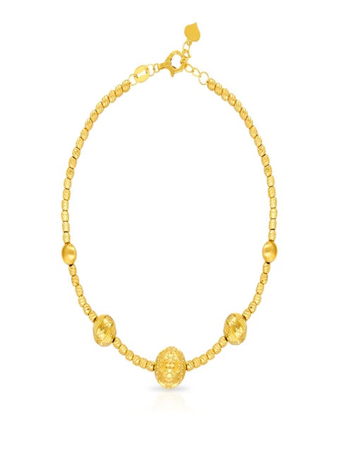 22 Karat 916 Purity Gold Bracelet for Women FRBR393