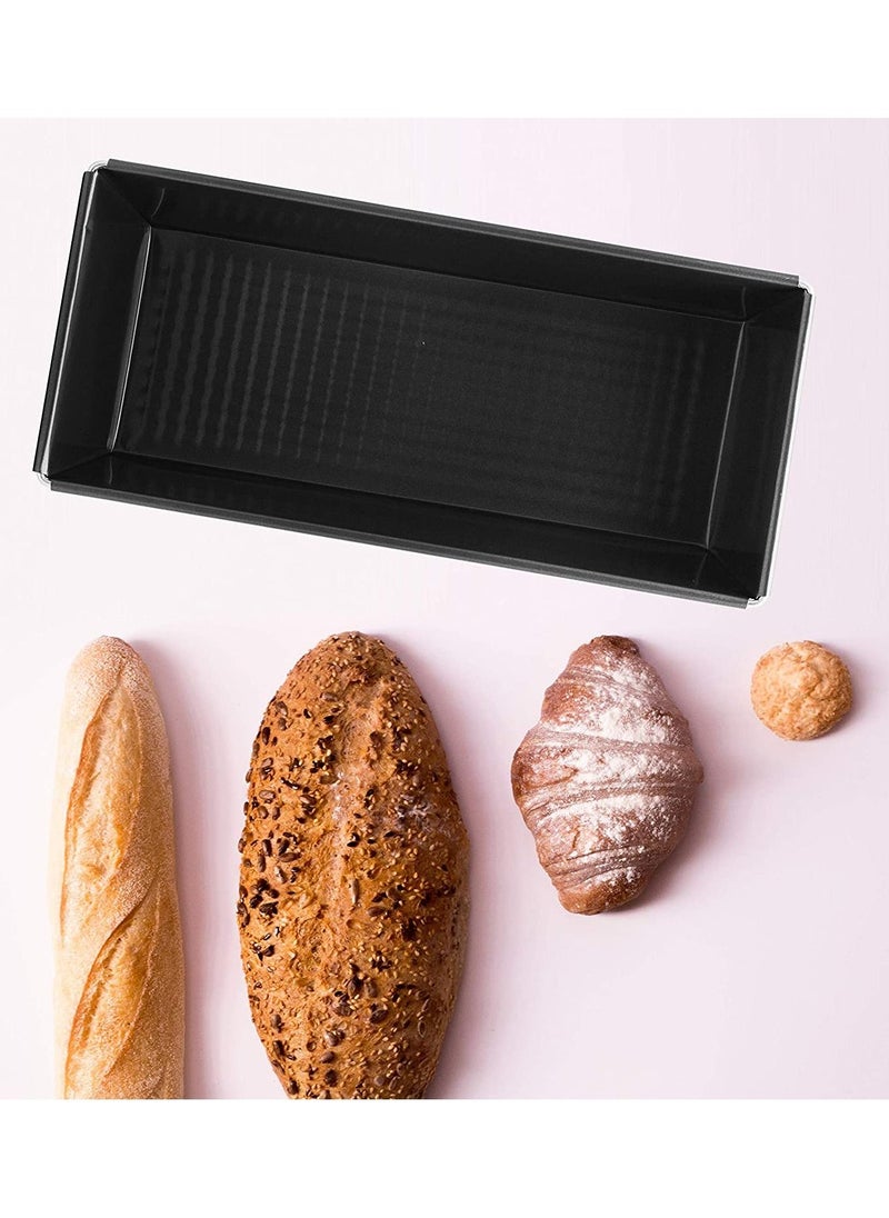 Home zone - NON STICK LOAF PAN TIN BREAD BLACK - Image 1