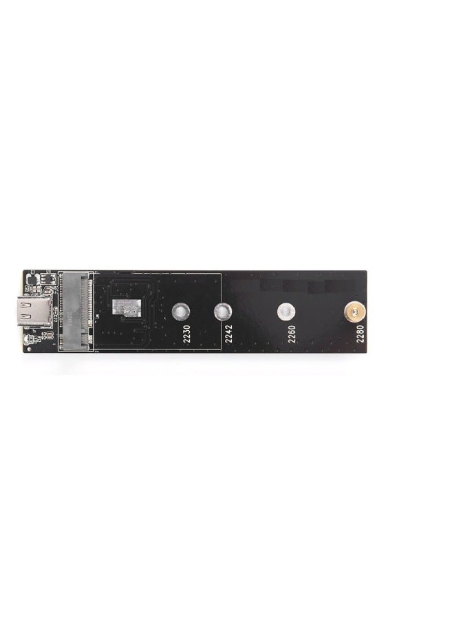 M.2 Hard Disk Box Nvme To Usb3.1typec External Ngff/pcie Universal Sata Solid State Adapter Board-Color:ngff Adapter Board + Data Line