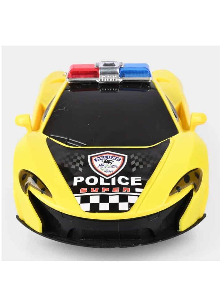 LOWHAT Police Car With Light & Music For Kids - Image 3