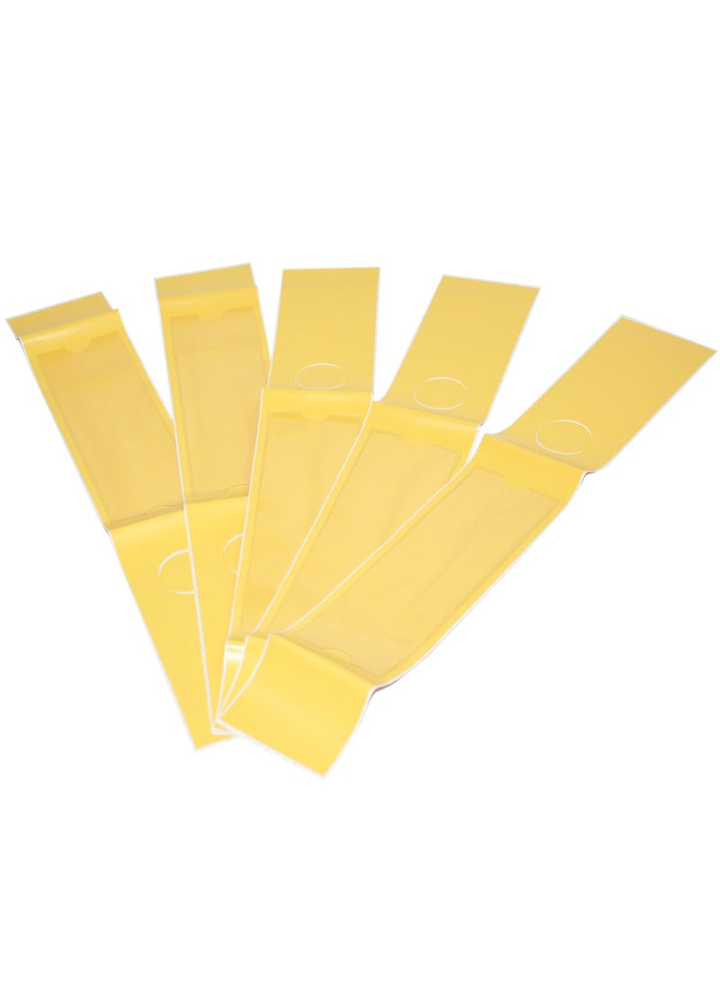 Durable 10-Piece Box File Spine Label (Yellow) - DUST8090-04 - Image 1