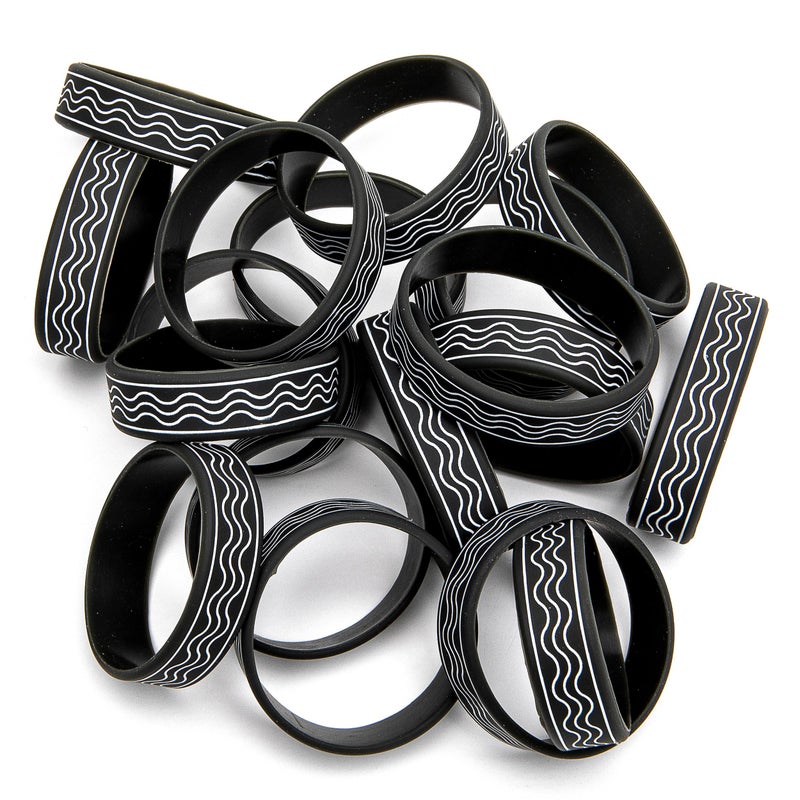 Stellar Factory Card Bands: for Board Game Organization and Easy Transport (Silcon Bands, 25 pcs.) - Image 1